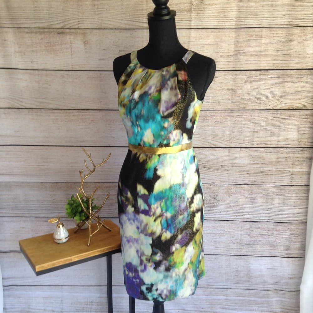 Elie Tahari Watercolor Dress